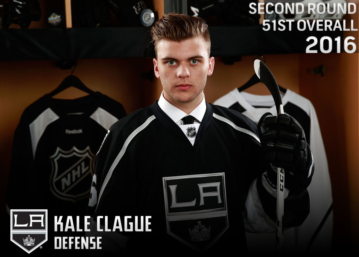 NHL's tweet photo. A little inspiration from a young fan has @KaleClague thinking nothing but making the @LAKings roster. 

https://t.co/LT0cXN7li4 https://t.co/f14wkZk1iD