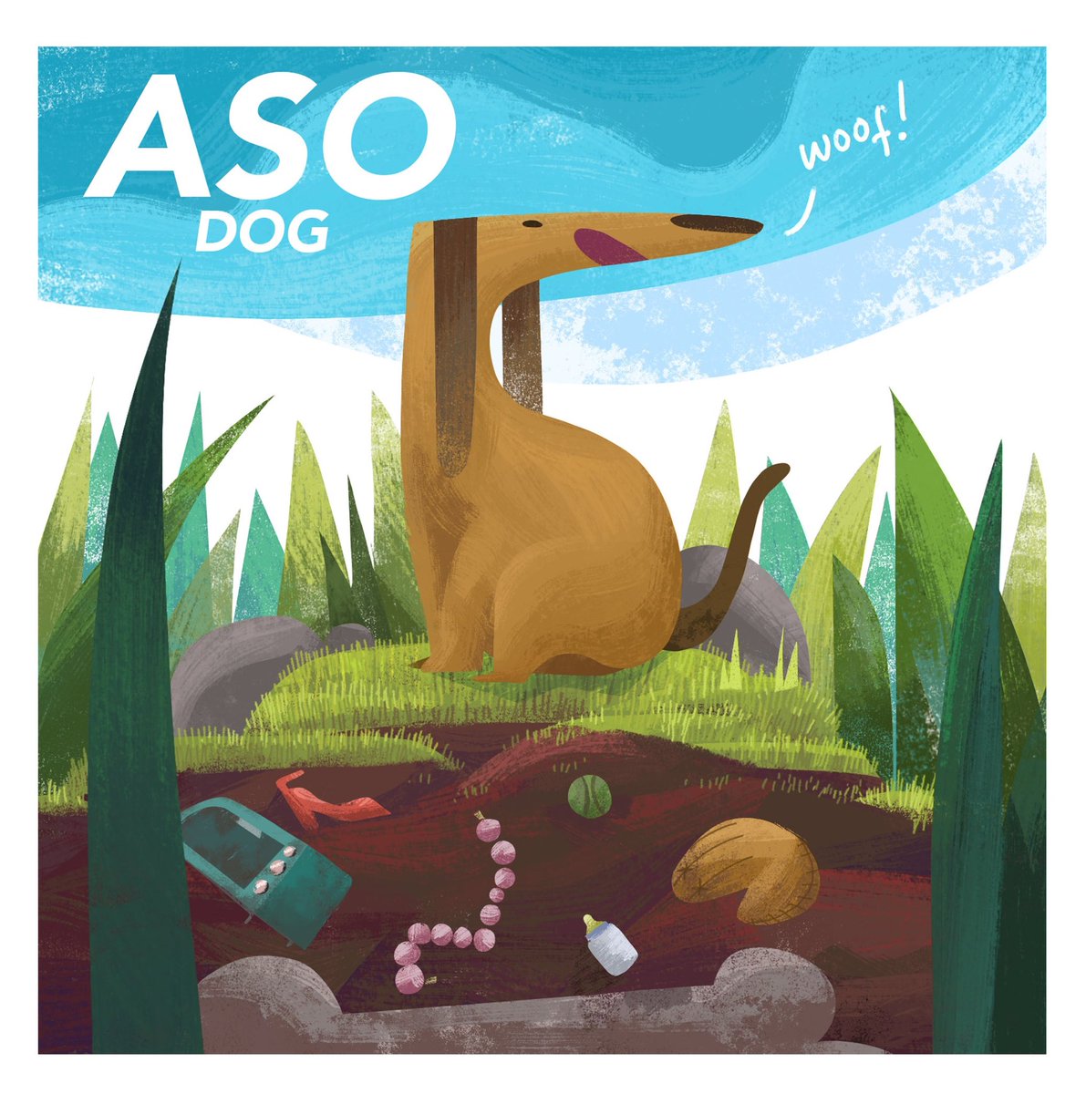 #Aso means #dog in #Tagalog #kidlitart #childrensillustration