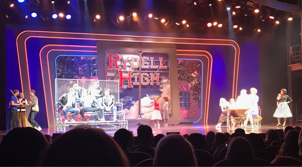 kevink_99's tweet photo. Here's to the main event onboard the Harmony of the Seas: Grease, just like on Broadway 🎭 #HarmonyHigh #RoyalCaribbeanProductions https://t.co/aRZH1MSXgr