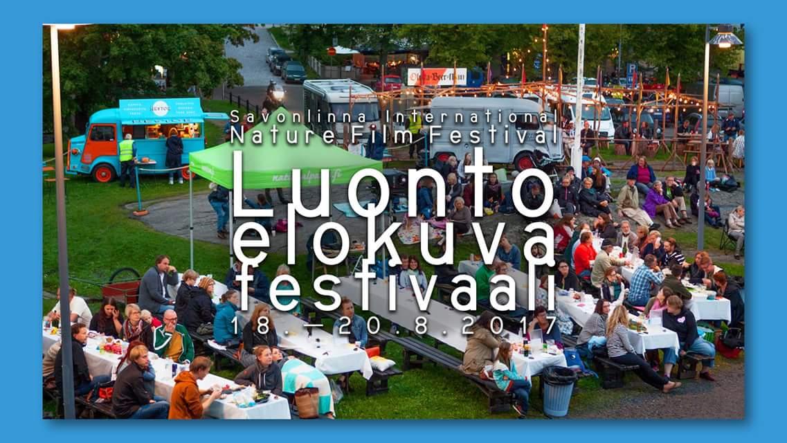 AuraLamm's tweet photo. Pelkkää rakkautta ♥️ @sinff (Okei, myös hyviä luontoelokuvia.) #luontoelokuvafestivaali #savonlinna #visitsavonlinna #visitsaimaa #sinff2017 https://t.co/aO5u8X5rSt