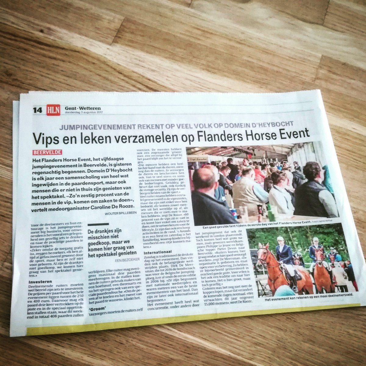 Flanders Horse Event tweet media