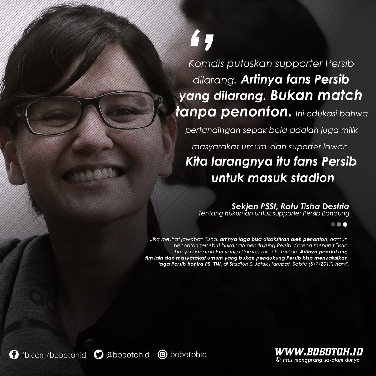 bobotohid's tweet photo. Fokus ka tulisanna, ulah kanu belah kirina. Intina mah ulah make atribut pepersiban weh. https://t.co/zEKVtwF8TL