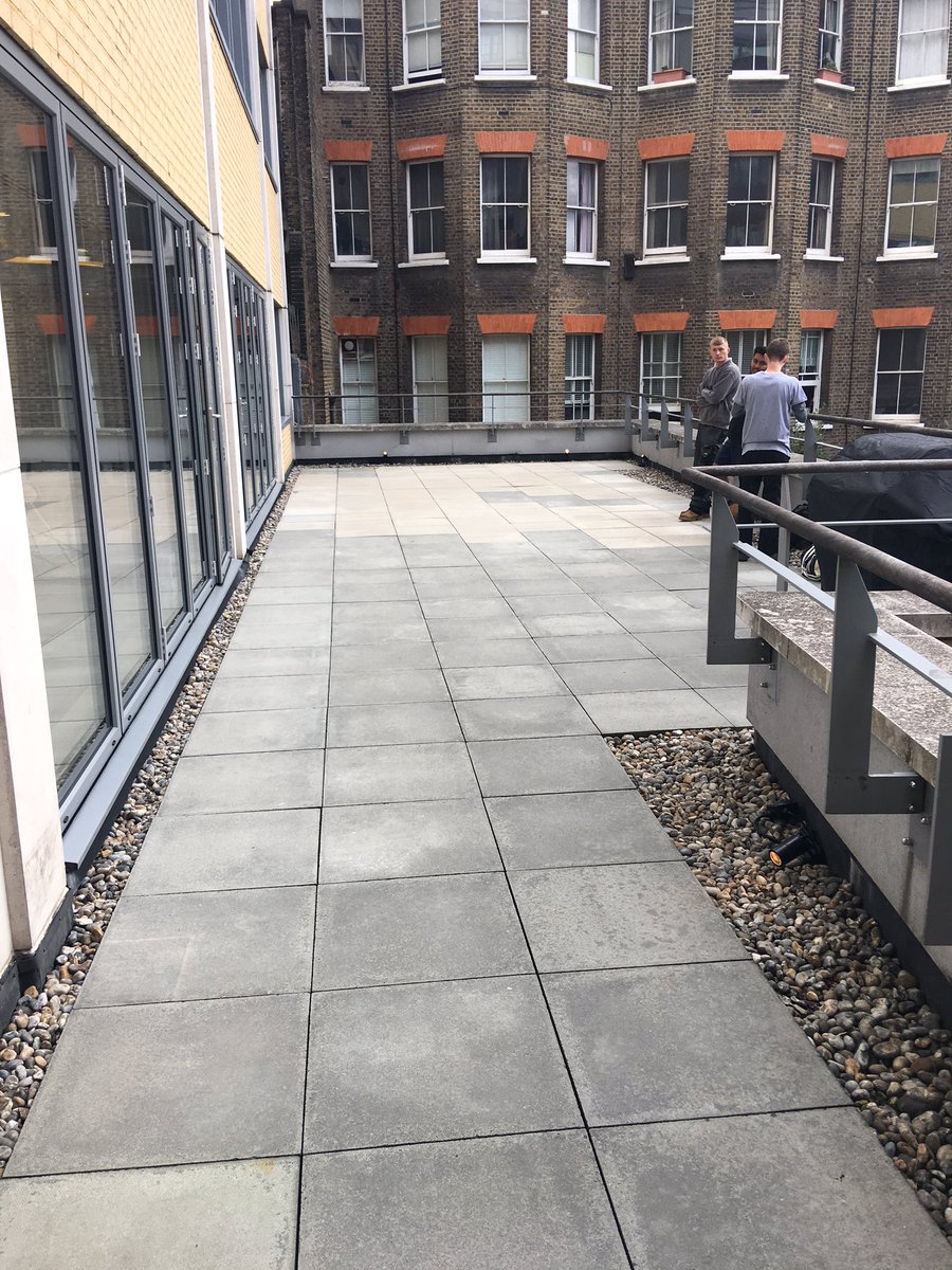 Day one of the new roof terrace!! Time for decking #woodworking #wood #decking #timberwork #landscaping #youngcontractor2017 #landscaping