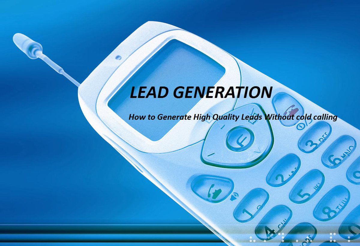 B2BLeadsGenTips's tweet photo. ⭐️How to Generate High Quality #leads Without Cold Calling? ➡️https://t.co/tRSdOytJ5C ➡️ #Internet #LeadGeneration #Leadgentool #Software https://t.co/sci8rUwkTb