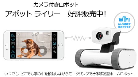 ケーズデンキオンラインショップ Pa Twitter ケーズデンキおすすめ商品情報 本体の横幅は わずか12cmの手のひらサイズ Wi Fi環境で使用でき 家の中を移動しながら モニタリング することができる見守りロボット アボットライリー の取り扱いを開始しま