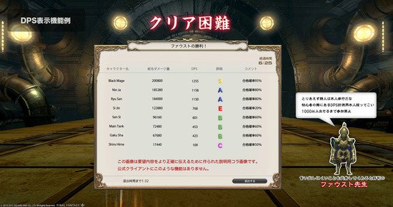 Ff14速報 Ff14速報 Ff14 Dpsメーターの実装がダメなら せめて ジョブ毎評価 や 総ダメージ のようなリザルトが欲しい T Co 8eutmyrzkv Ff14