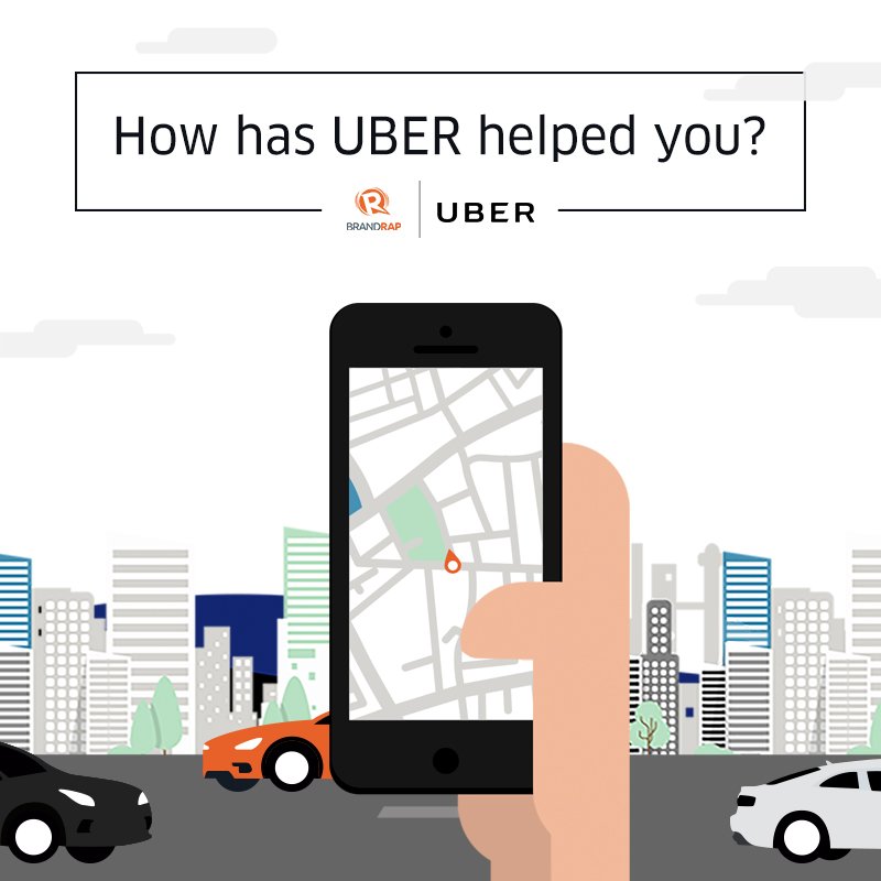 rapplerdotcom's tweet photo. With its promise of safety & comfort, @uber_ph won over riders & drivers in a few years.
How has Uber helped you? #BeforeUBER #BrandRap https://t.co/2YBaVtaJ5E