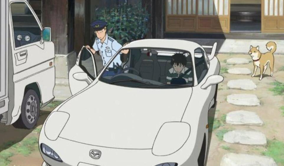 れーむ 久々にサマーウォーズ見たら翔太兄ぃの車が安室さんと同じrx 7 白 だったことになんか感動した