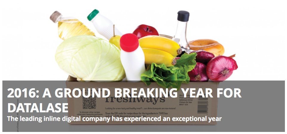 PackagingInt's tweet photo. 2016: A GROUND BREAKING YEAR FOR DATALASE @datalase #Success https://t.co/lt3YMBsBK3