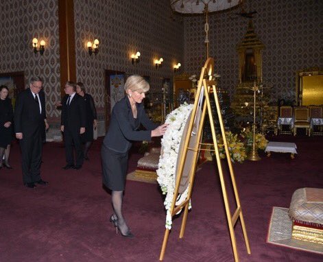 Julie Bishop tweet media