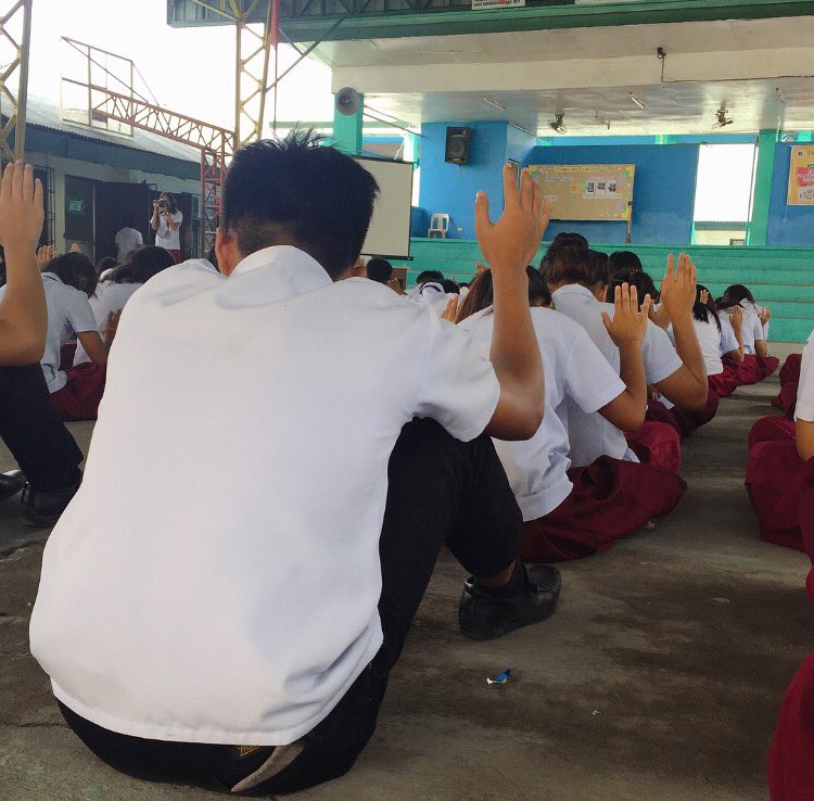 WF_Campus's tweet photo. Class Presidents, Leaders, &amp; SSG Officers of Sindalan High School received Jesus today!
The future is bright! https://t.co/ZIYt4Uj9IV