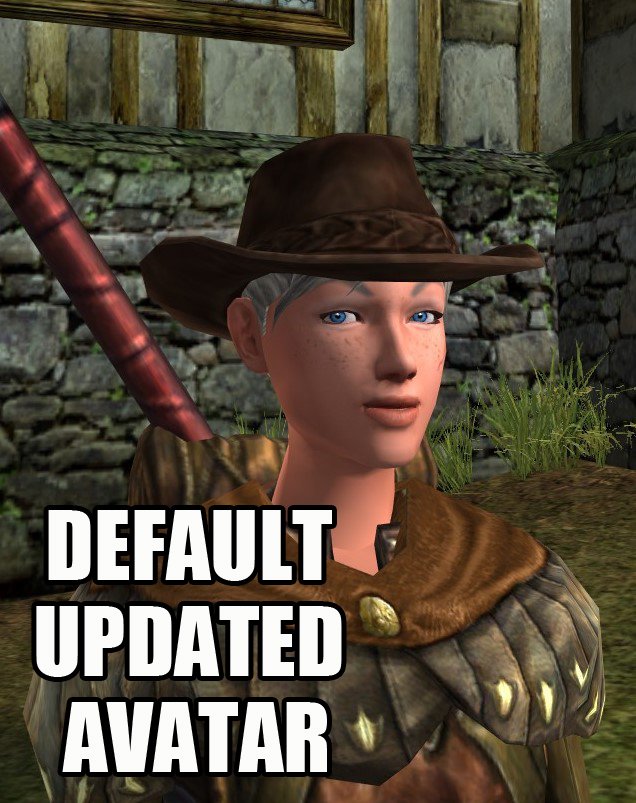 Ldoebs's tweet photo. #LOTRO tip: try tweaking your character at the barber. Default updated face of my cappy wasn't great, found 1 much closer to old face there. https://t.co/RGl5xzrT3t