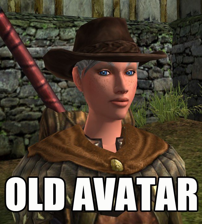 Ldoebs's tweet photo. #LOTRO tip: try tweaking your character at the barber. Default updated face of my cappy wasn't great, found 1 much closer to old face there. https://t.co/RGl5xzrT3t