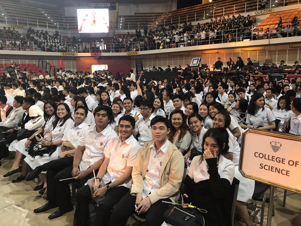 USTCSSC's tweet photo. Our freshies are now here in Q Pav for #ROARientation2017!!! Let's go Science!!! πβοΈ #LegaSCI https://t.co/ebZ3s3ZEll