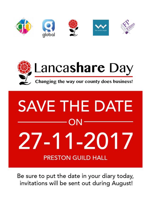 gbshared's tweet photo. We sent a special first birthday 'Save the Date' to hundreds of our members this week! So excited to celebrate! #LancashareDay #Share 🌹 https://t.co/E8DXbYgzYh