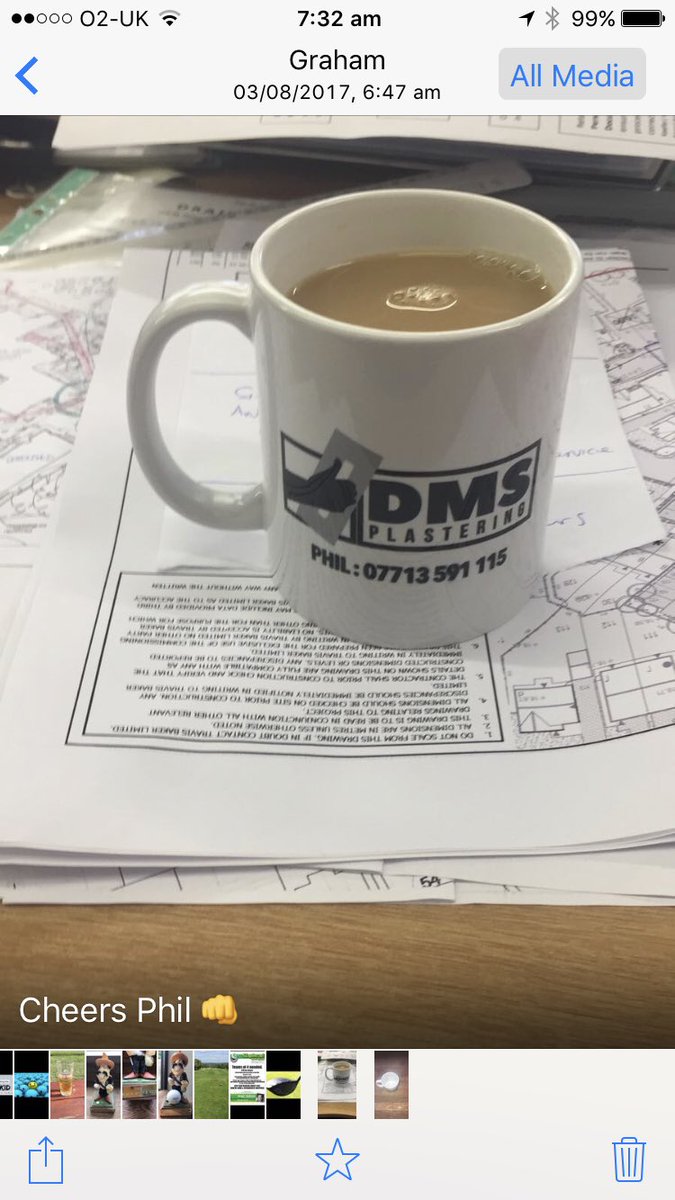 DMSPLASTERING's tweet image. Always nice to be appreciated 😀