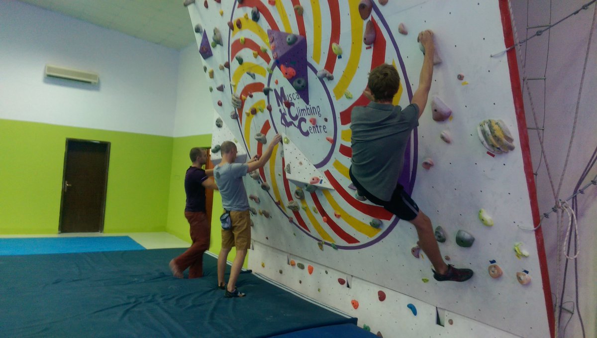 AdventureOman's tweet photo. Just when you think you have it boxed off ...Agggrrrrr  Muscat Climbing Centre 
Call 9344 4787 or https://t.co/Jve3oK7p8A https://t.co/U41zGQyfmY