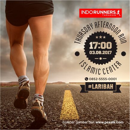 #join #laribah #larisore #indorunnerstrk #tarakanrunning #tarakan <a href="/Tarakan_Promote/">Jembatan Bulan</a> <a href="/StandUpTRK/">Suc Tarakan</a>