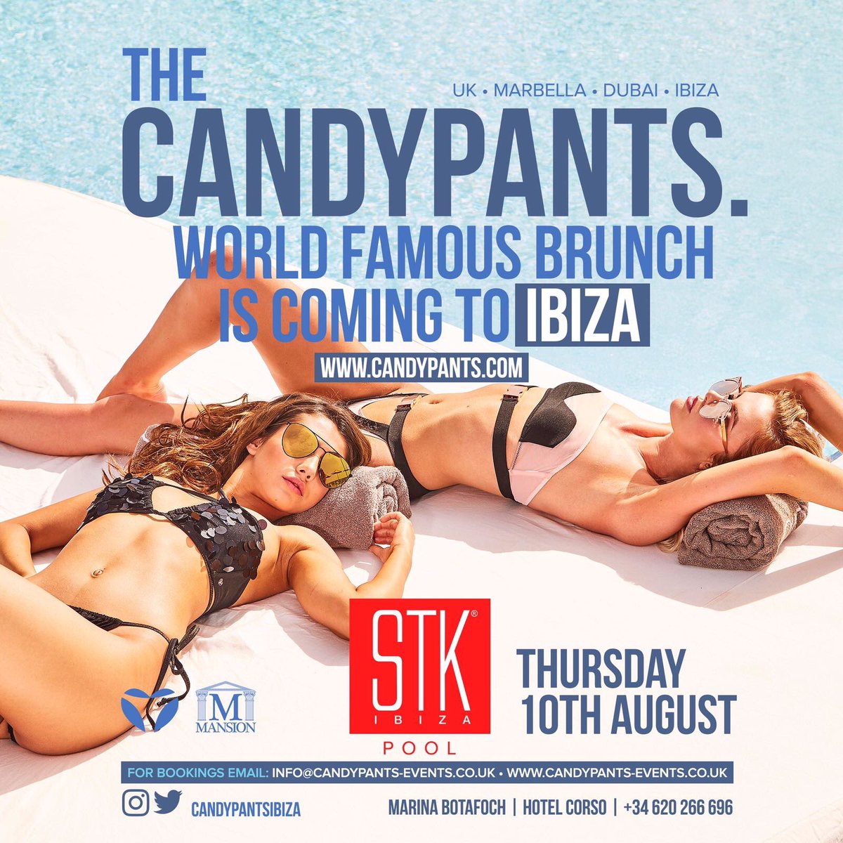 candypantsevent's tweet photo. One week today until part 2 in Ibiza

• @STKIbiza Pool Brunch 💦☀️🍔🍹

info@candypants-events.co.uk https://t.co/Y28tC48GmW