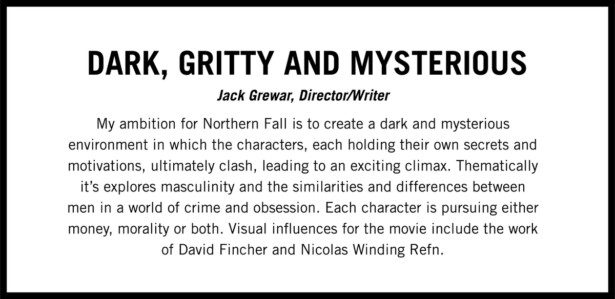 Northern_Fall's tweet photo. Here's the Director and Writer of the film talking about his ambitions for Northern Fall:

Help make it happen here: https://t.co/HsfSF3uYkt https://t.co/Rd85vND5dV