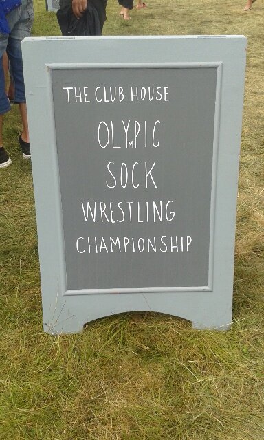 village_designs's tweet photo. Mass Musical Benches and Sock Wrestling commence at 4pm today #Wilderness17. See you at The Club House arena @WildernessHQ x https://t.co/uXdbgxz7IO