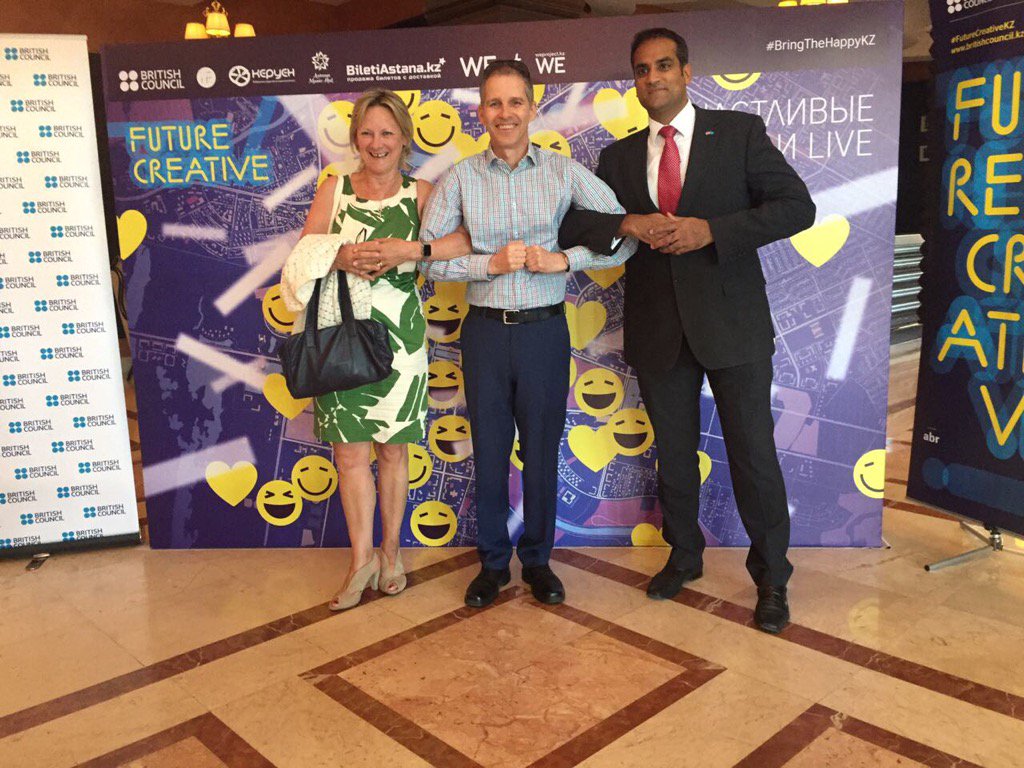 JimButtery's tweet photo. Joined-up UK!!@kzBritish @UKPavilion2017 #FutureCreativeKz https://t.co/fW4yuD9aN7