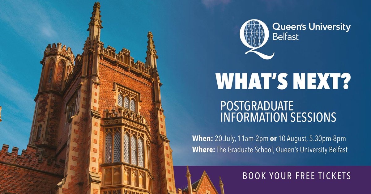 Are you thinking about postgraduate study? Join us at our next Information Session! #gotamasterplan ow.ly/NeSe30dps5Z