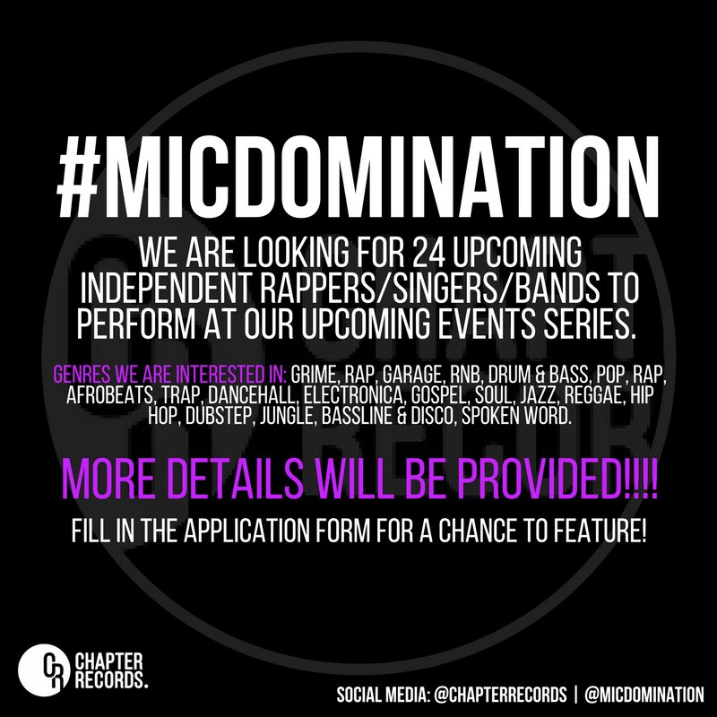 Kingbehaviour's tweet image. #ARTISTSWANTED WE ARE LOOKING FOR UPCOMING RAPPERS/SINGERS/BANDS TO PERFORM!!! #MICDOMINATION bit.ly/2vp7O5T #RT &amp;amp; #SHARE #SUPPORT