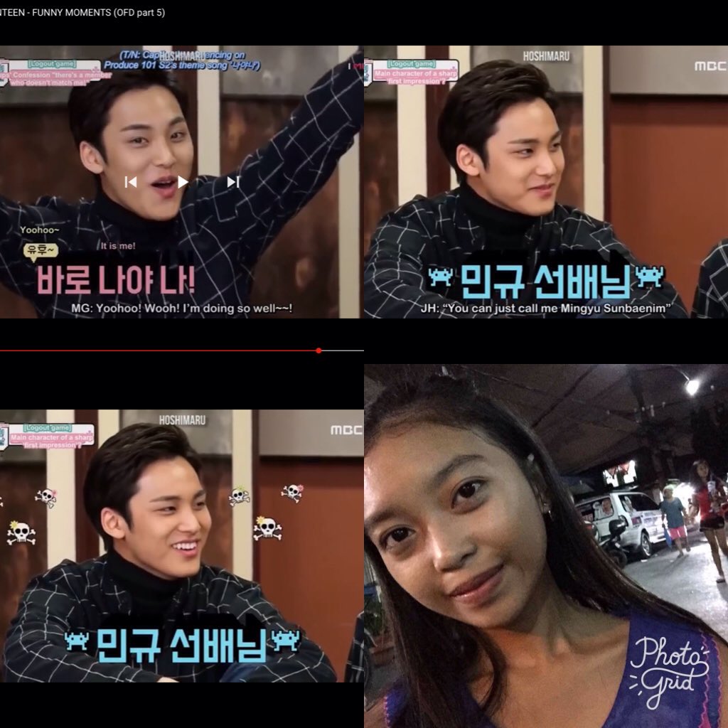 ohhmygoshh mingyu babe yung ngitian mo ohhh  😍😍 kaya ako nafall sayo ehh 😊😂😍😘❤️