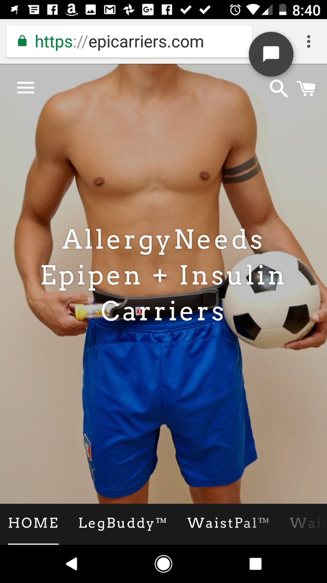 EpipenCare's tweet photo. Most convenient #EpiPen #foodallergy  #allergies discreet comfortable @epipencarrier  @faactnews https://t.co/B0Uo6QSwLb