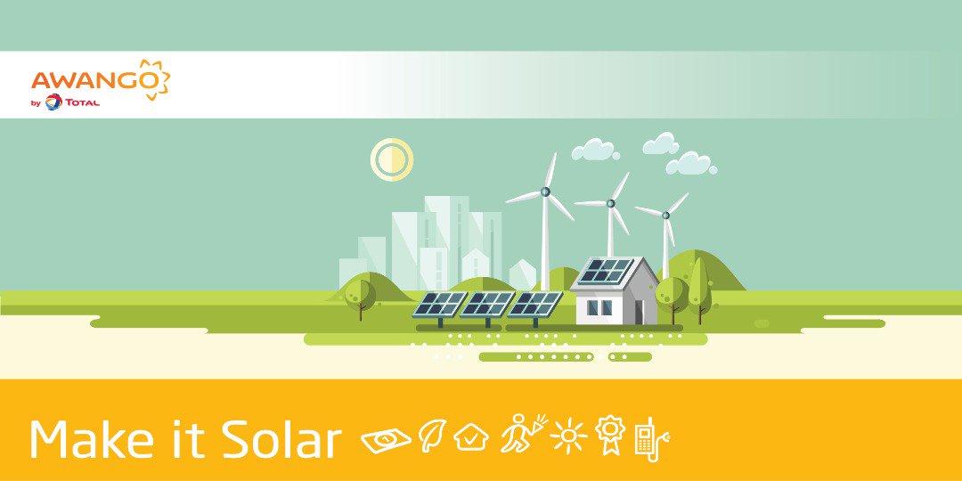 TotalEnergiesUG's tweet photo. Solar is a renewable clean source of energy that doesn’t produce any pollutants 
#MakeItSolar #AwangoByTotal #TotalSolarFacts https://t.co/YqPFL2NDMw