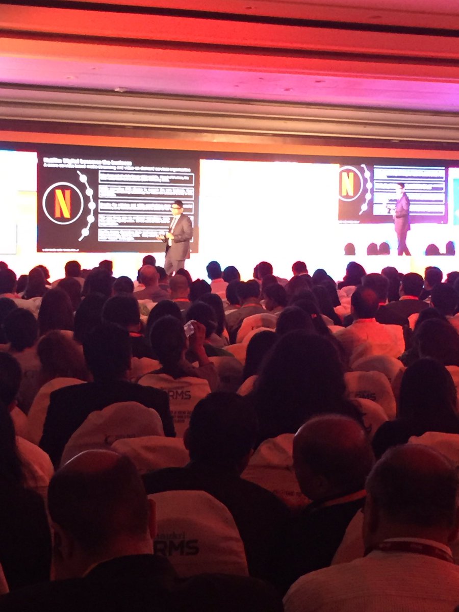 PeopleMatters2's tweet photo. Ankur Walunjkar @DeloitteIndia telling us about Building a digital mindset! @PeopleMatters2 #TechHR17 https://t.co/fT6nKKl8Ou