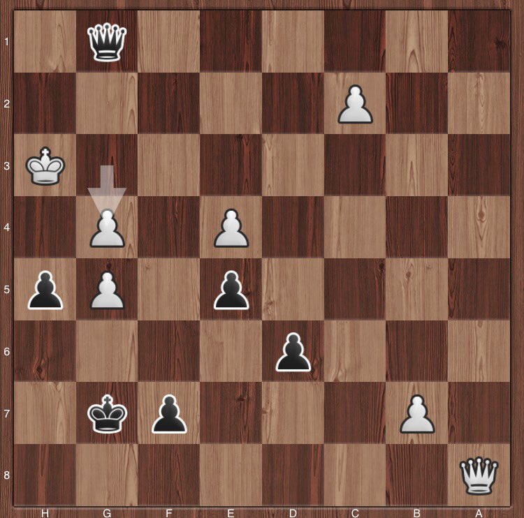 _ostrovskii's tweet photo. Start your day with something nice ;) Black to move. #easybutnice #c24live https://t.co/cquwVcCqmI