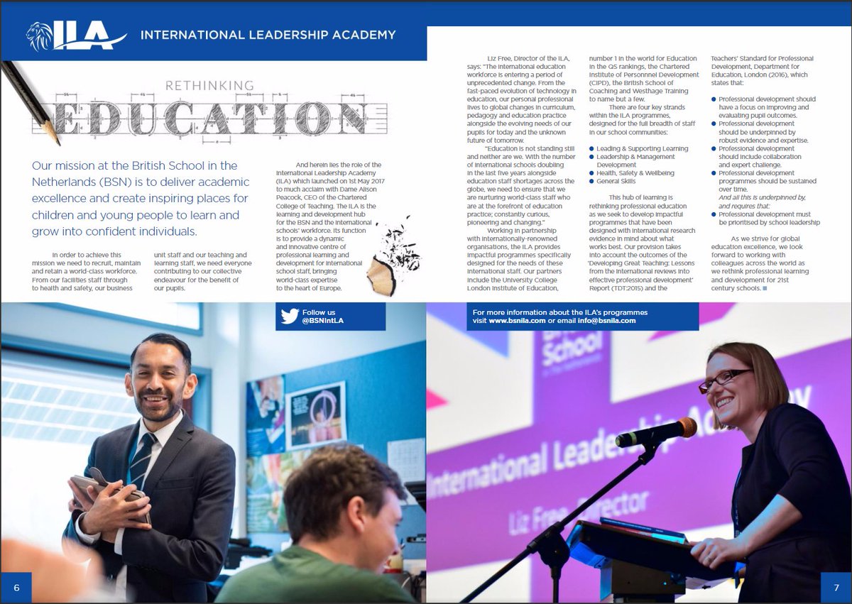BSNetherlands's tweet photo. The @BSNIntLA is a dynamic and innovative centre of professional learning and development. Find out more https://t.co/obhFclt2oX #BSNInsight https://t.co/kkkUgFhGGX