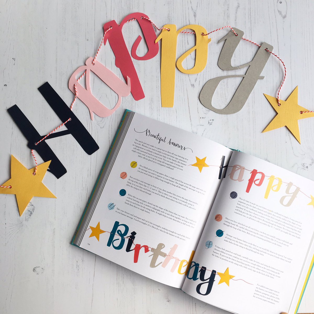 Hooray! It's publication day for Modern Lettering <a href="/BatsfordBooks/">Batsford Books</a> 📖This little book is shuffling its way on to a bookshop shelf near you 🙌🏻