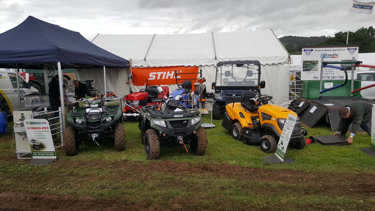AGroundcare's tweet photo. Come and see us at honiton show! #stihl  #iseki #stiga https://t.co/ejexJl9Sv5