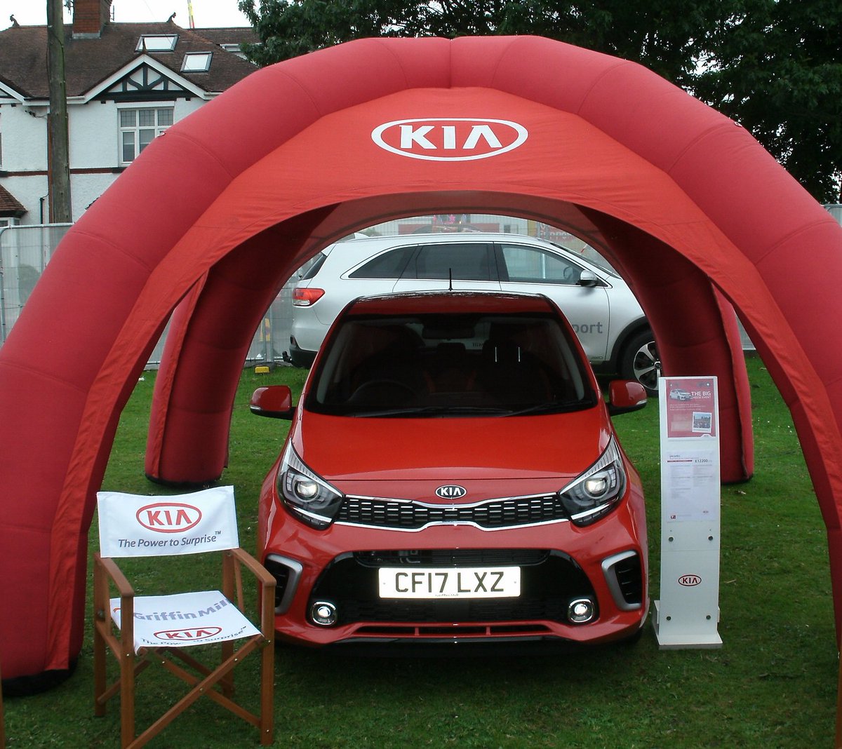 ProExEvents's tweet photo. Pro-ex were proud to be working with @griffinmill #Kia once again at #thebigcheese #event https://t.co/KbrZTm4O0K