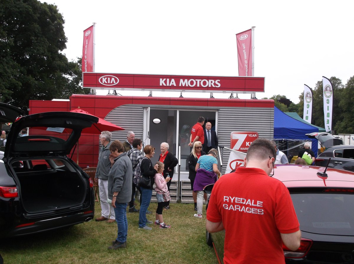 ProExEvents's tweet photo. What a great day at the @RyedaleShow! Always a pleasure working with #northyorkshire Kia on these #events. https://t.co/7LiU0raH9d