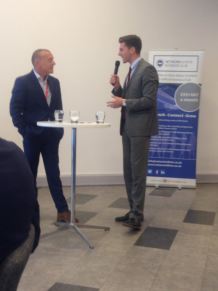 FayeDidcote's tweet photo. @NetworkAlbion CEO and @OfficialBHAFC Paul Barber looking ahead to club's Premier League season https://t.co/NoyWwSwDBz