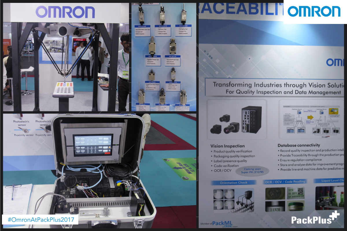 OmronIndia's tweet photo. Nice and early kick off for #OmronAtPackPlus2017 

Swing by to our booth 11.72 to learn about our packaging solutions.  https://t.co/3teldrIqsN