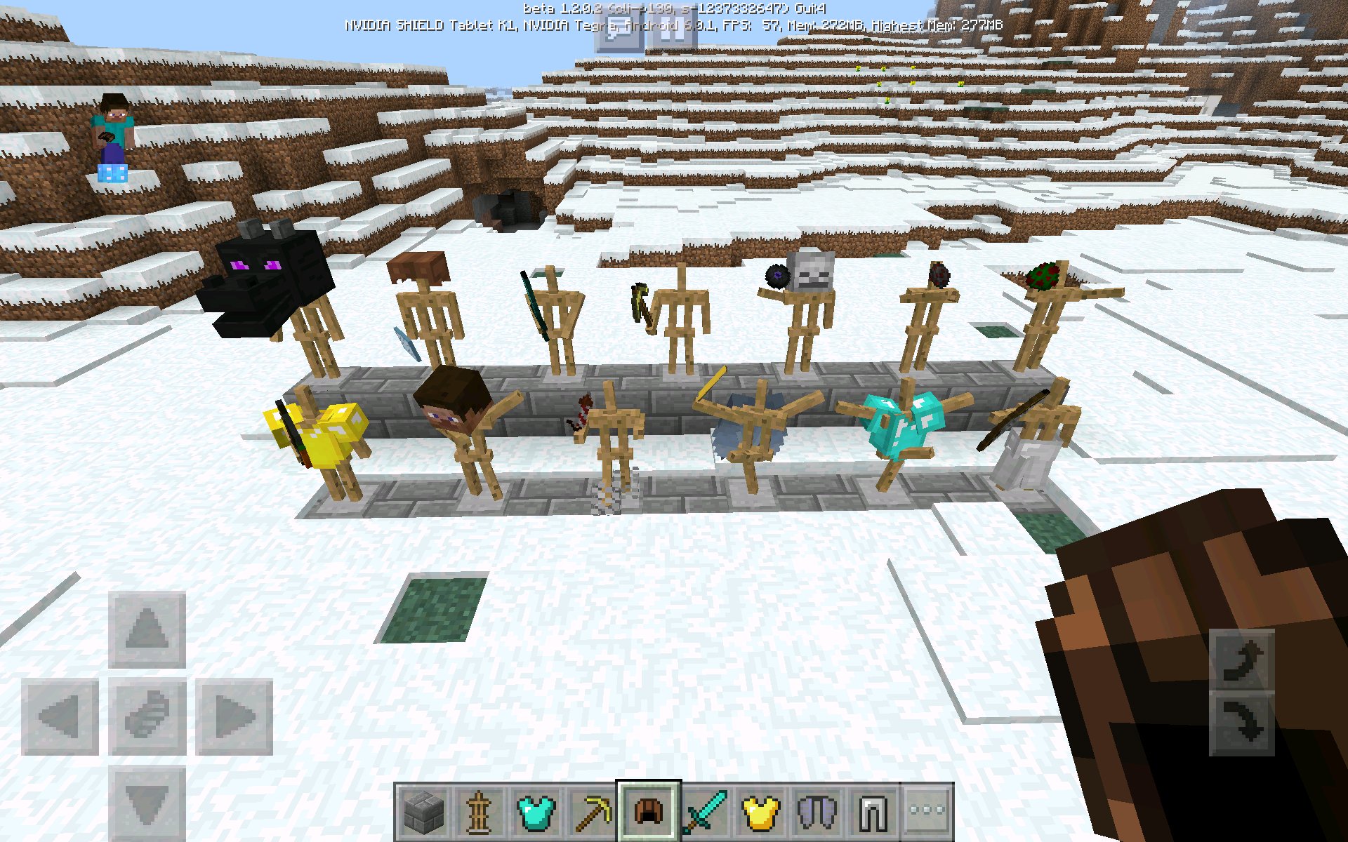 Minecraft News on X: 13 New Armour Stand poses were implemented in #MCPE  1.2, and they can now be equipped with items too! :D  t.co1zsdnGAhAf  X