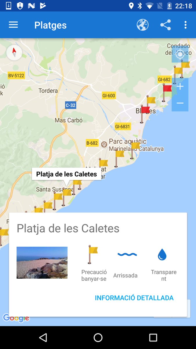 eltempsapp's tweet photo. Pujada nova versió, que entre altres millores, inclou informació detallada sobre platges i qualitat de l'aire. https://t.co/dKO5EWjWQW https://t.co/9GYQxgIgak