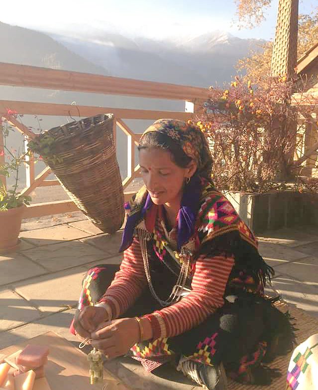 purearthasia's tweet photo. Meet pretty Rekha from our Krishna Women's Savings &amp; Micro credit Self Help Group in Himachal, Himalayas. 
She... https://t.co/4lglPAXAbe