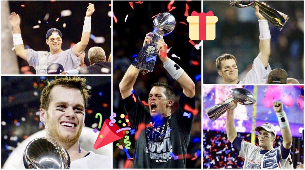 HAPPY 40TH BIRTHDAY TO THE 5X SUPER BOWL CHAMPION TOM BRADY    