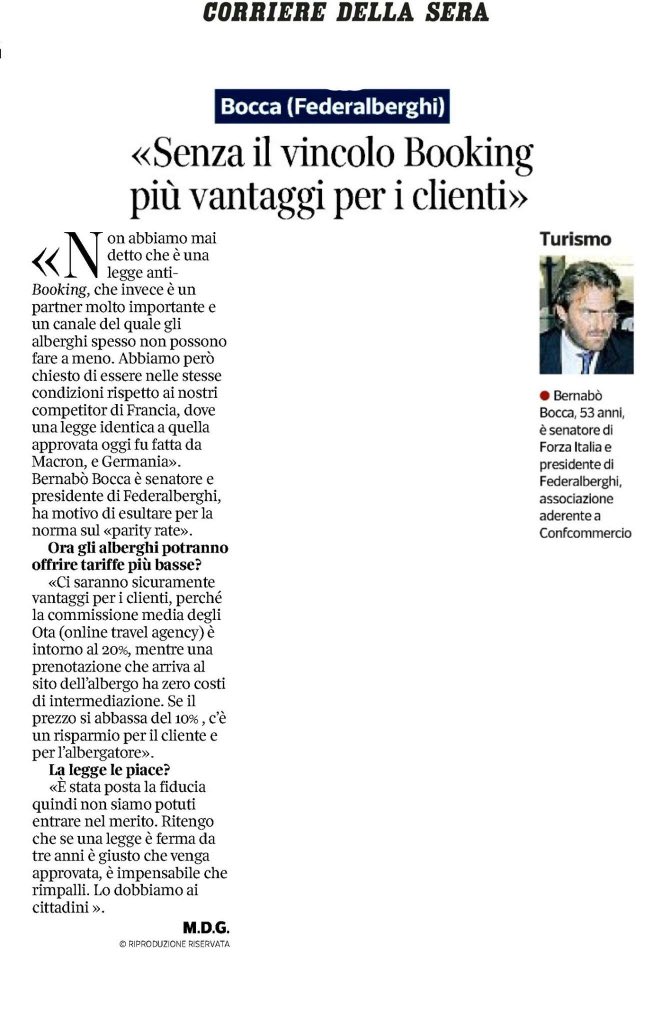 federalberghicv's tweet photo. Le parole di @bernabobocca sul #ddlconcorrenza @federalberghi https://t.co/lrNbMQ9hg7