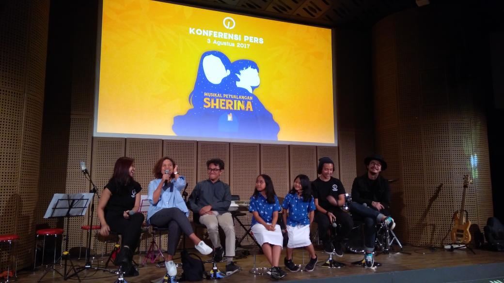 Konferensi Pers Musikal Petualangan Sherina, project drama musikal dari @JKTMoveIn  &amp; Miles Production