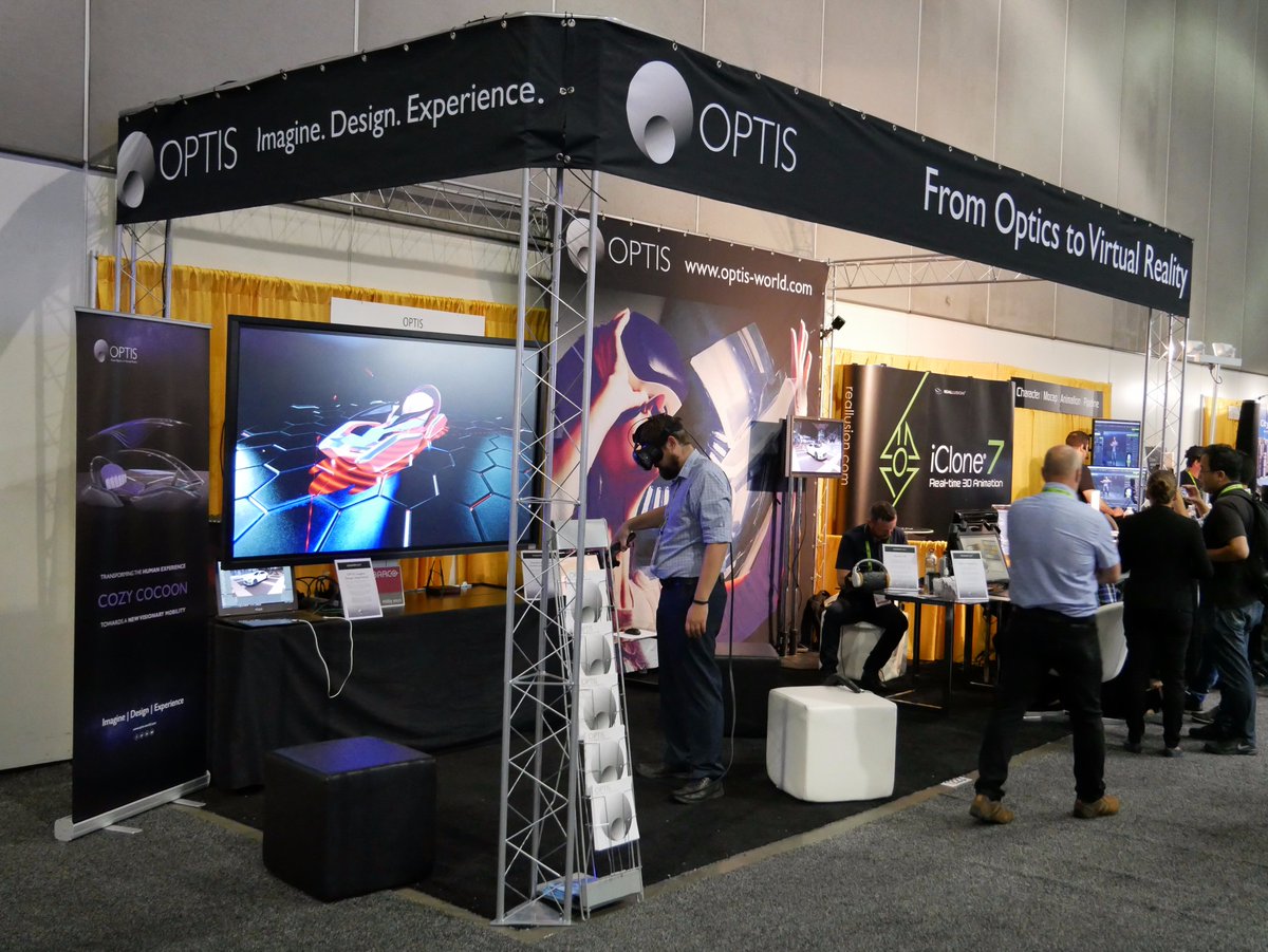 ANSYSOPTIS's tweet photo. Live #LightPainting @SIGGRAPH 2017 in #LosAngeles with #TheiaRT's latest version! With #Barco and #apyweb! https://t.co/ZvYi64APIK