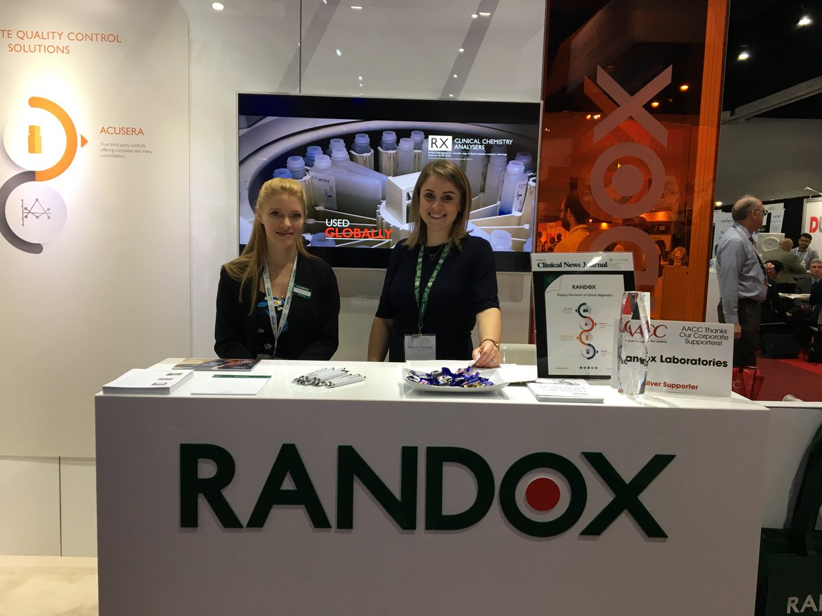 RandoxOfficial's tweet photo. #2017AACC: Randox product launches and business expansion in the US! Click the link to read more: https://t.co/i4XW1Ak4tf https://t.co/wWSdr1D23I