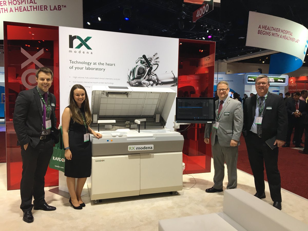 RandoxOfficial's tweet photo. #2017AACC: Randox product launches and business expansion in the US! Click the link to read more: https://t.co/i4XW1Ak4tf https://t.co/wWSdr1D23I