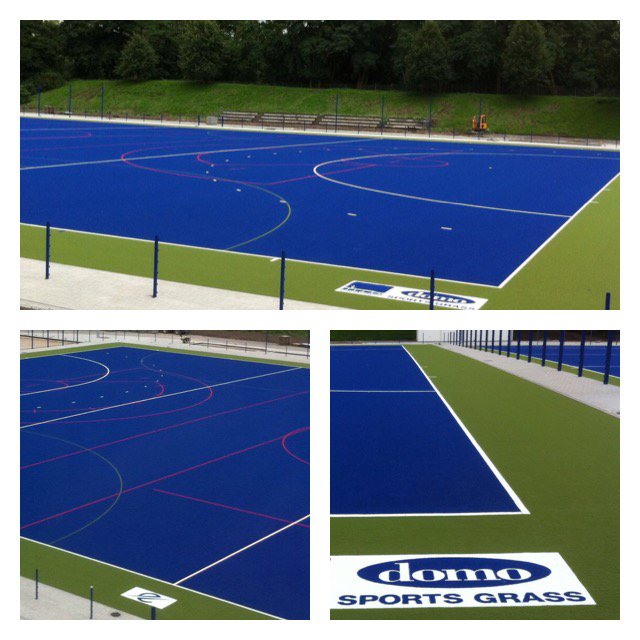 signgrass's tweet photo. #Signgrass logo mats incorporated at TSC Eintracht hockey and lacrosse pitch by @DomoSportsGrass - Dortmund, Germany. https://t.co/lPrlpP9PwR